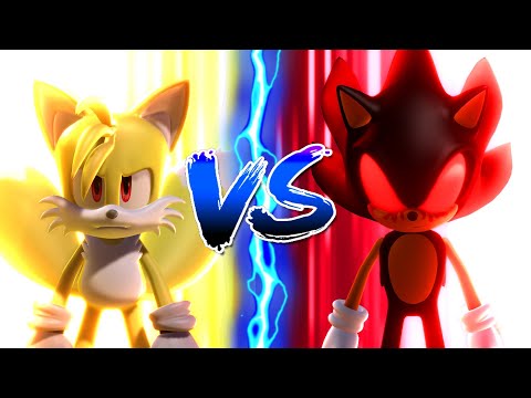 Super Tails V.S. Dark Sonic.EXE (Season 2 Episode 4) [Animation] ソニック v. ソニック