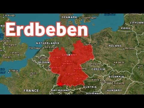 Eilmeldung! Ein Erdbeben hat Deutschland heute, Freitag, den 23. Januar 2026,
