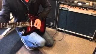 Video thumbnail for Danelectro Hornet thru Standel Studio 1 by DiPinto Guitars