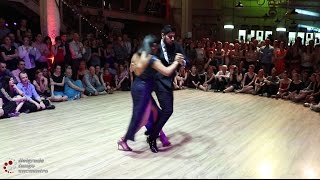 Sebastian Jimenez y Maria Ines - Spectacular Vals Performance@ Belgrade Tango Encuentro 2016  3/5