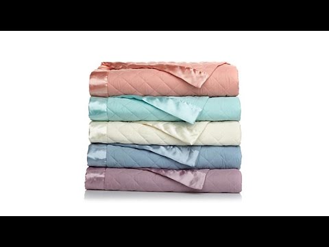 Concierge Lightweight Down Alt Blanket w/Satin Trim  T