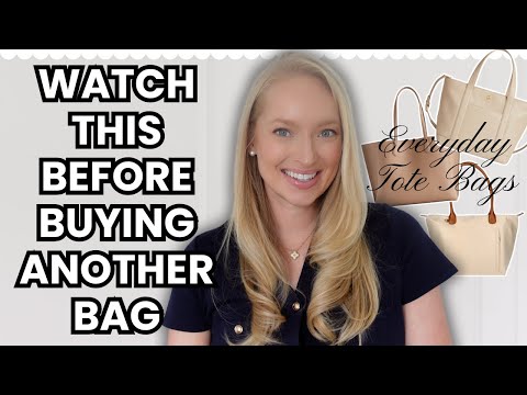 Are You Shopping for the Best Everyday Tote Bag? WATCH THIS FIRST!! Tote Bags For Every Budget 💰