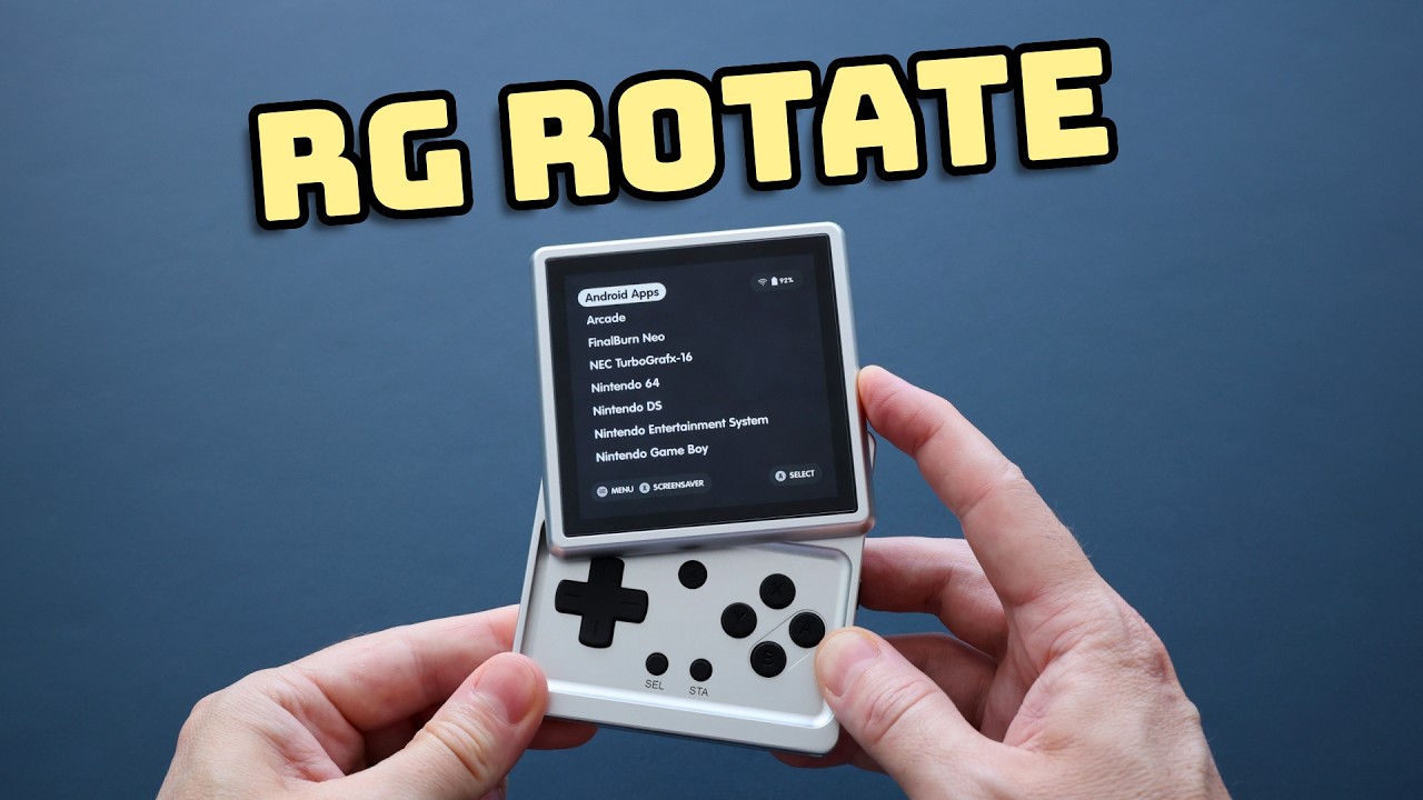 Anbernic RG Rotate Review: Nothing Like It - YouTube