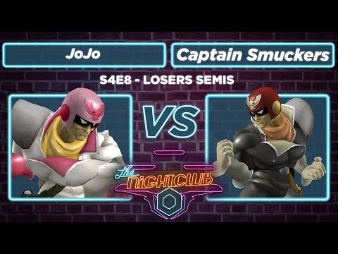 The Nightclub S4E8: JoJo vs Captain Smuckers - Losers Semis SSBM