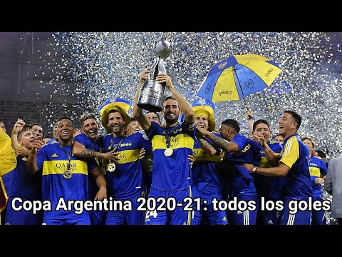 All the goals from Boca Juniors' victory in the 2020/2021 Copa Argentina
