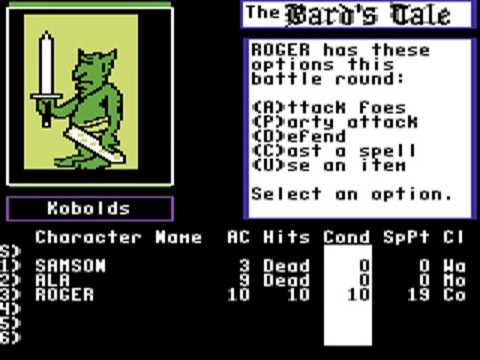 The Bard's Tale : Tales of the Unknown, Volume I Atari