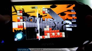 PS Vita || LUMINES: electronic symphony || Gameplay