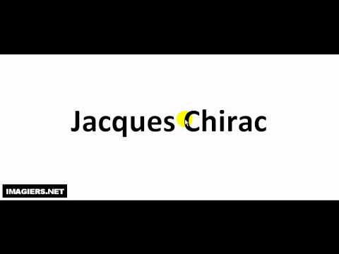How To Pronounce French Names =Jacques Chirac
