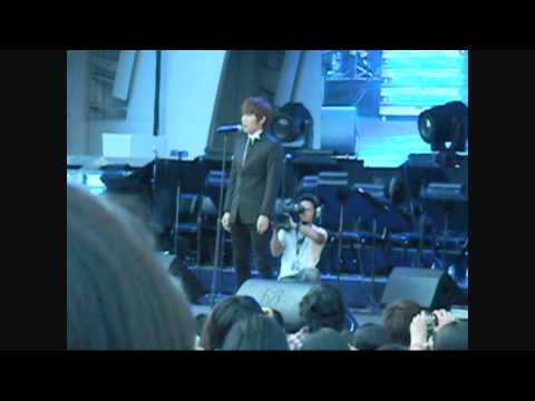 (KMF) 110430 K.Will Singing Korean Anthem