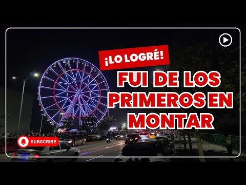 🎡🌆 La Luna del Río ya es una realidad: el nuevo ícono turístico de Barranquilla - Así la viví!!!