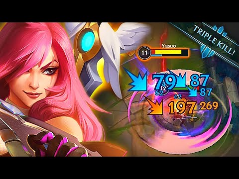 1 VS 9 GUARDIAN ANGEL KATARINA CAN'T BE STOPPED | WILD RIFT