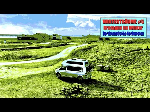 WINTER DREAMS 2023 #5: Brittany in winter - dramatic NORTHWEST ... 🌧💨