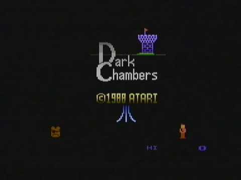 Atari 2600 Dark Chambers Game Cartridge, An Annotated Review