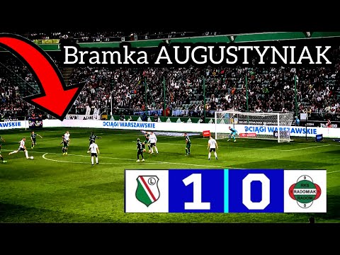 Bramka AUGUSTYNIAKA - Legia 1:0 Radomiak (02/09/2022) | Legia TV