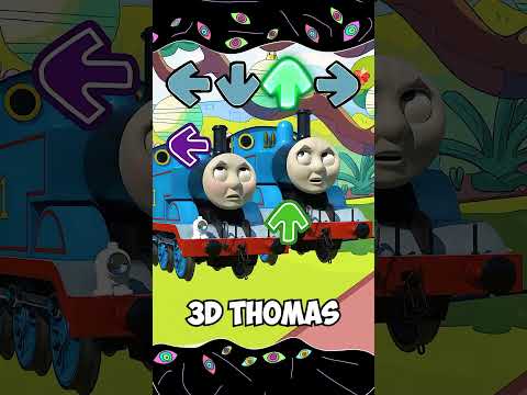 FNF 3D Thomas VS Big Engine Brawl  #thomasandfriends #fnf #thomasthetankengine