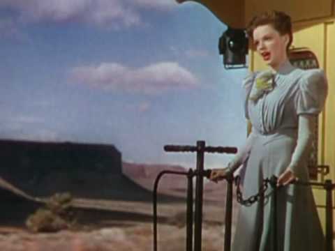 JUDY GARLAND: 'IN THE VALLEY WHERE THE EVENING SUN GOES DOWN' FROM 'THE HARVEY GIRLS'.