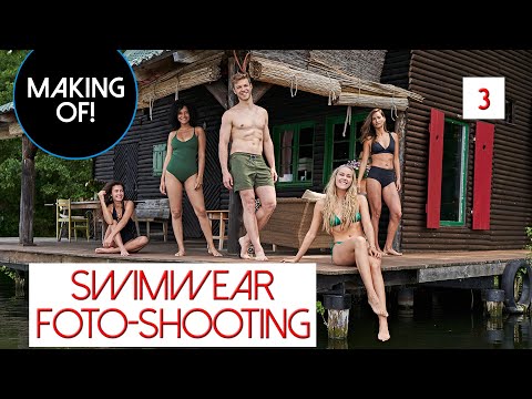 Swimwear-Fotoshooting mit Models am Wasser // Martin vs. Diepold // Fotografen-Challenge #3
