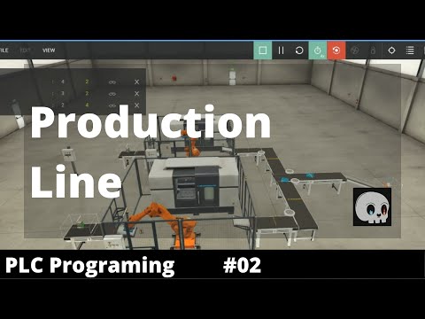 , title : 'Production Line using Factory IO and WinSPS'