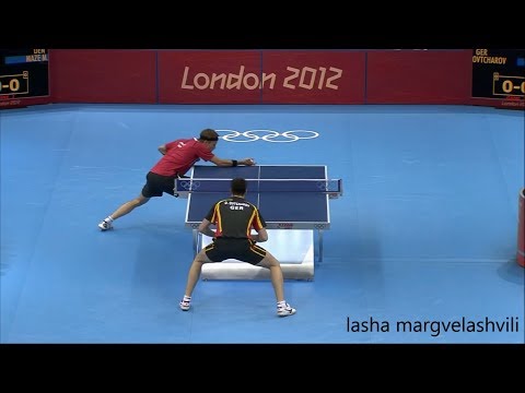 Dimitrij Ovtcharov vs Michael Maze (OG 2012)