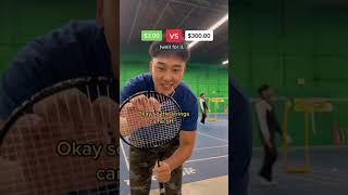 Download lagu $3 VS $300 racket #shorts mp3 Download lagu $3 VS $300 racket #shorts mp3
