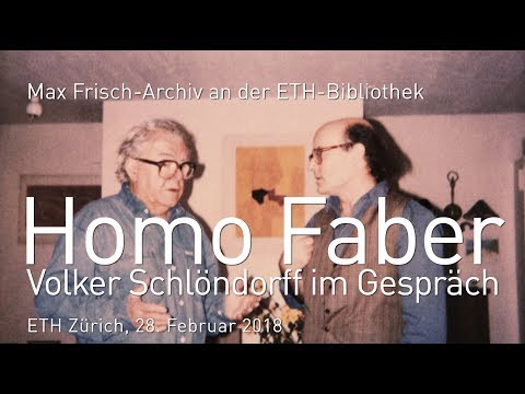 Homo Faber - Volker Schlöndorff im Gespräch