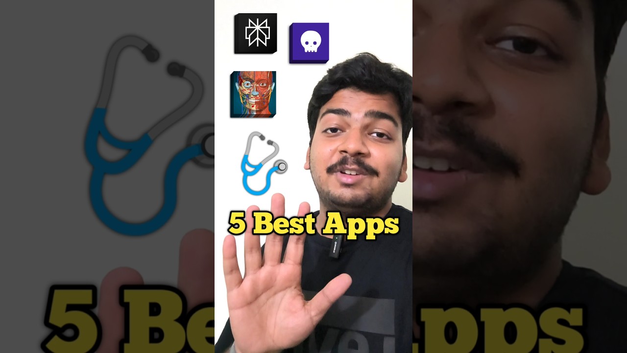🔥Top 5 FREE Apps for Medical Students (2026) | best medical apps #mbbs 1st year #productivity #neet