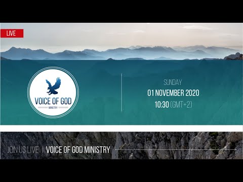 Pastor Nicky Scharneck - Expectations | Voice of God Ministry Bloemfontein | 01 November 2020