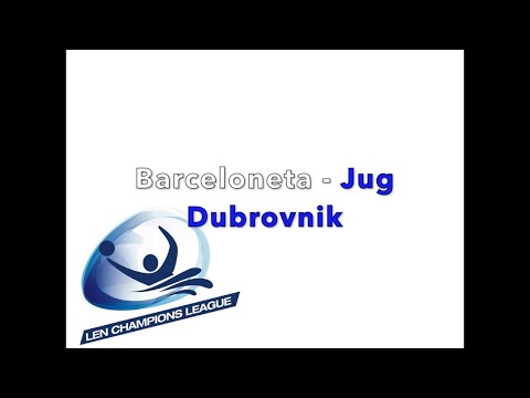 Water-Polo : Ligue des Champions 2022-2023 : Barceloneta - Jug Dubrovnik (Les buts) - 1/4