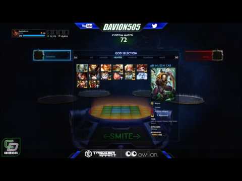 SMITE Xbox One - Patch 3.12 console god selection screen/grid (Erlang Shen)