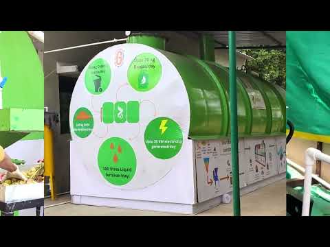 Fully Automatic Biogas Plant