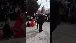 preview picture of video 'Quzanlı tam orta mektebi 2018 ci il Novruz şenliyi " KOSA VE KEÇEL"'