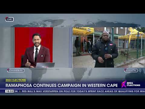 Ramaphosa continues campaign in Western cape
