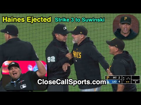 E138 - Andy Haines Ejected After John Libka's Strike 3 Call to Jack Suwinski