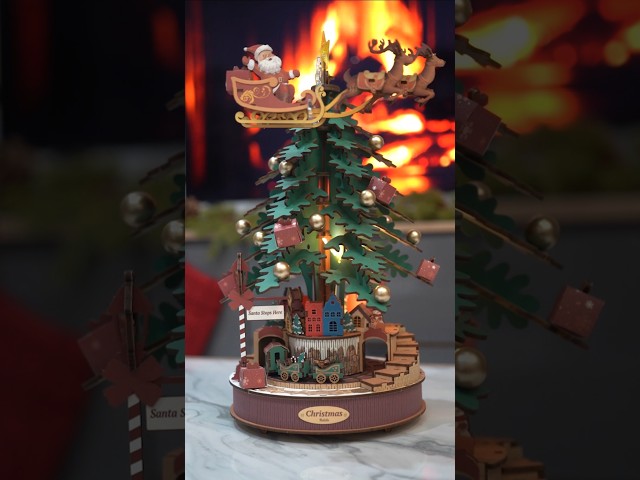 Vídeo relacionado con Cuteefun Puzzle 3D de Camiones de Batalla, Kit de Construcción de Madera para Adultos, Artesanía única, Ideal para Cumpleaños, Navidad, Día del Padre