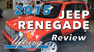 preview picture of video '2015 Jeep Renegade Review - Uftring Jeep - North Pekin, IL'
