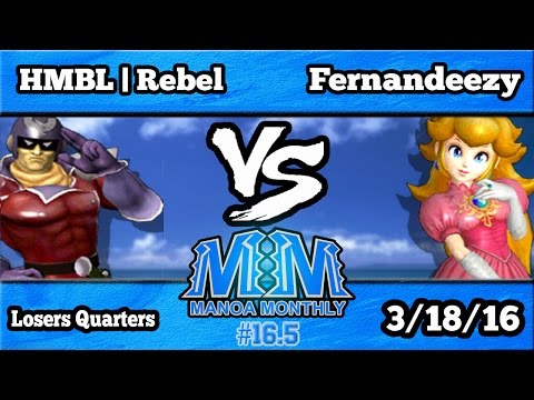 MMsp1 [LQ] HMBL | Rebel (Falcon) vs Fernandeezy (Peach) SSBM