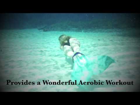 The Mermaid Tail Flipper Monofin Swimming Device by Mertailor