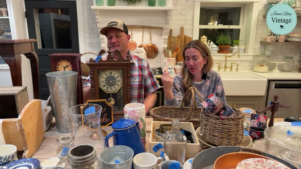 Thrift Store Haul Selling Vintage, Antique and Retro Home Decor From Goodwill and Antique Malls