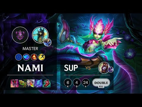 Nami Support vs Lulu - EUW Master Patch 10.25b