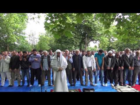 صلاة الجمعة 12 رمضان الموافق 17.06.2016  في مسجد عمر بن الخطاب في كيل المانيا