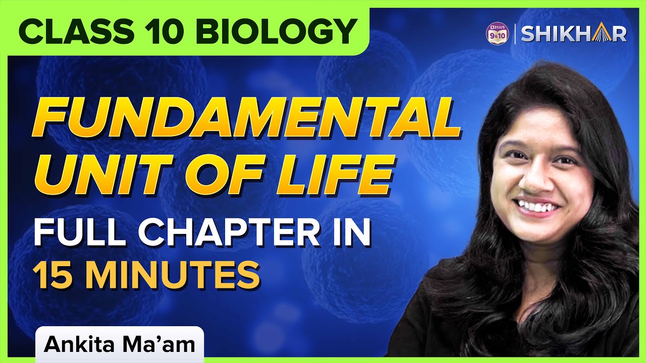Class 9: Understanding the fundamental unit of life | Biology