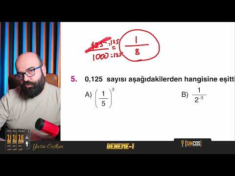 Lgs Matematik 2026 1.Dönem Deneme Çözümleri - İzmir İçerik - Yasin Coşkun Eğitim Kurumları