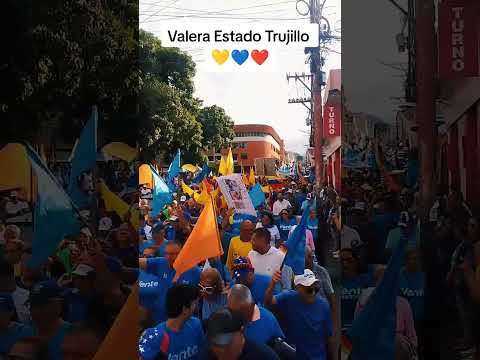 Valera Estado Trujillo 🇻🇪 Levanta Su Voz #queseantodos #mariacorinamachado #eleccionesya #unidad