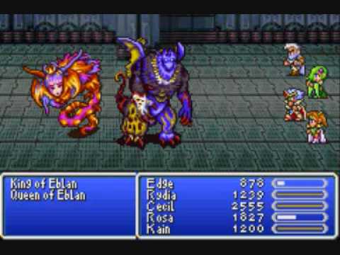 Final Fantasy IV King + Queen of Eblan
