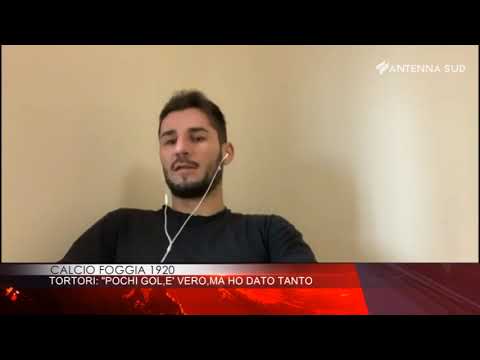 14 aprile 2020 - Calcio Foggia 1920 Tortori: " pochi gol, e' vero, ma ho dato tanto "