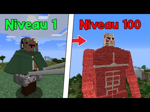 Je dois finir Minecraft en étant un Titan..