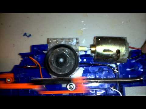 Full Auto Nerf Stryfe Work in Progress: Dec 20 2012