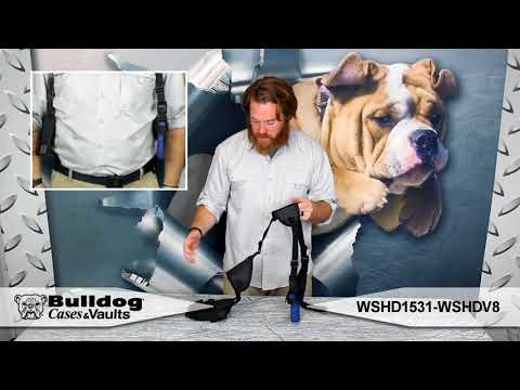 Bulldog Cases Horizontal Shoulder Holster