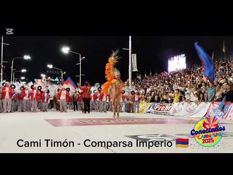 SHOW BATERÍA NOTA 10- COMPARSA IMPERIO 6TA NOCHE CARNAVAL DE CONCORDIA 2025