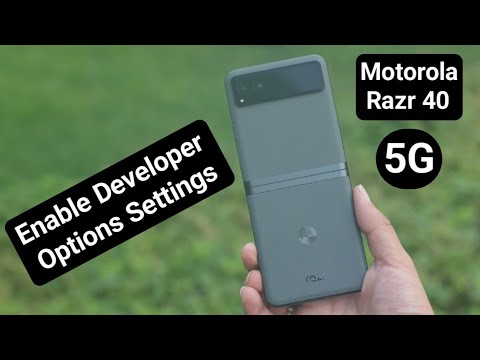 how to enable developer option in Motorola Razr 5G, developer option activate kaise kare motorola